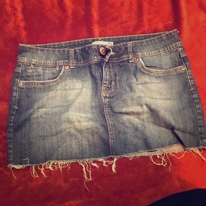 Guess mini denim skirt